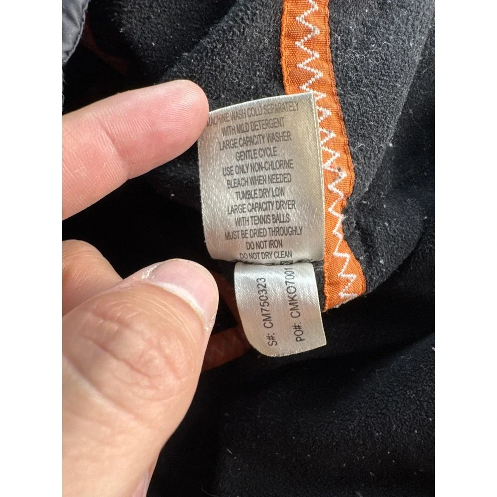 Calvin‎ Klein Jacket Mens XL Black Down Puffer Hooded Nylon Winter Warm Coat